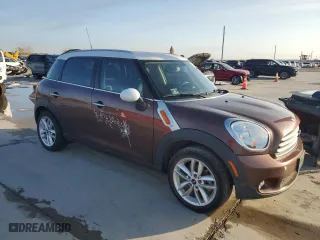 2013 MINI Cooper Countryman with VIN WMWZB3C50DWM31061, listed as a Copart auction lot 85336604 with 0 mi miles and Clean Title. Bid and sale history available at carsss.com. Image 4.