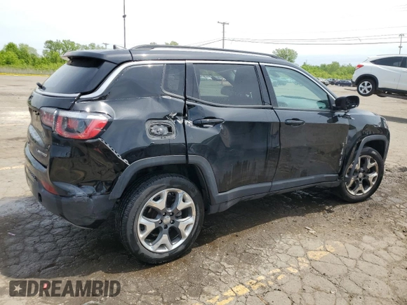 2019 Jeep Compass Limited with VIN 3C4NJDCB0KT740855, listed as a Copart auction lot 59127345 with 41,968 mi miles and Clean title. Bid and sale history available at DreamBid. Image 3.