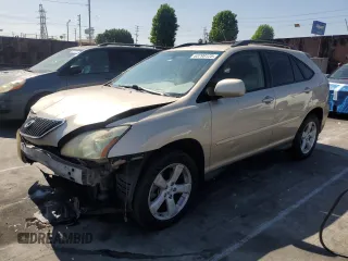 2005 Lexus RX 330 z VIN JTJGA31U350047199, wystawiony jako Copart lot #63799125 z przebiegiem 249 963 mil mil oraz Szkoda całkowita • Salvage title. Historia ofert i sprzedaży dostępna na DreamBid. Obrazek 1.