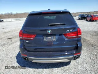 2017 BMW X5 sDrive35i with VIN 5UXKR2C31H0U22708, listed as a Copart auction lot 49241255 with 0 mi miles and Salvage Title. Bid and sale history available at carsss.com. Image 6.