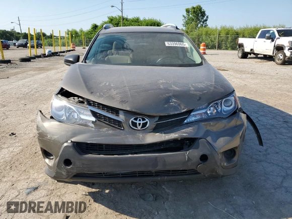 2013 Toyota RAV4 LE z VIN 2T3ZFREV7DW051639, wystawiony jako Copart lot #63396965 z przebiegiem 41 481 mil mil oraz Szkoda całkowita • Salvage title. Historia ofert i sprzedaży dostępna na DreamBid. Obrazek 5.