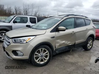 2018 Ford Escape SEL with VIN 1FMCU9HDXJUD01751, listed as a Copart auction lot 51051245 with 153,461 mi miles and Salvage Title. Bid and sale history available at carsss.com. Image 1.