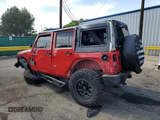 2014 Jeep Wrangler Unlimited Rubicon with VIN 1C4HJWFG5EL283881, listed as a Copart auction lot 58150255 with 100,166 mi miles and Non repairable. Bid and sale history available at DreamBid. Image 2.