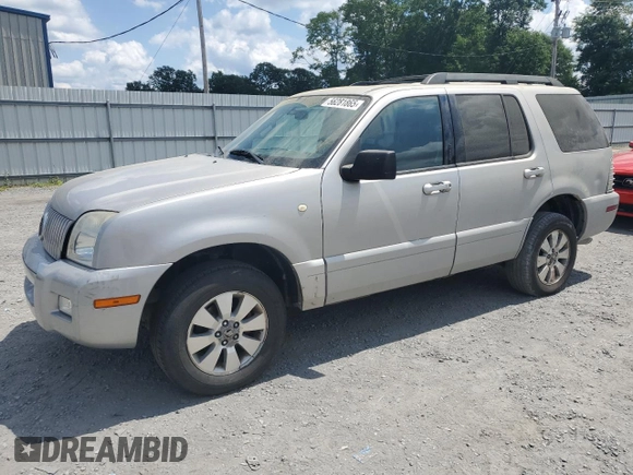 2006 Mercury Mountaineer z VIN 4M2EU46E26UJ00441, wystawiony jako Copart lot #56281865 z przebiegiem 188 462 mil mil oraz Tytuł czysty. Historia ofert i sprzedaży dostępna na DreamBid. Obrazek 1.