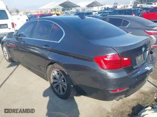2015 BMW 5 Series 528i with VIN WBA5A5C55FD518546, listed as a IAAI auction lot 41437066 with 135,586 mi miles. Bid and sale history available at carsss.com. Image 3.