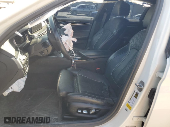 2017 BMW 5 Series 540i with VIN WBAJE5C38HG914859, listed as a Copart auction lot 50628155 with Not provided miles and Salvage title. Bid and sale history available at DreamBid. Image 7.