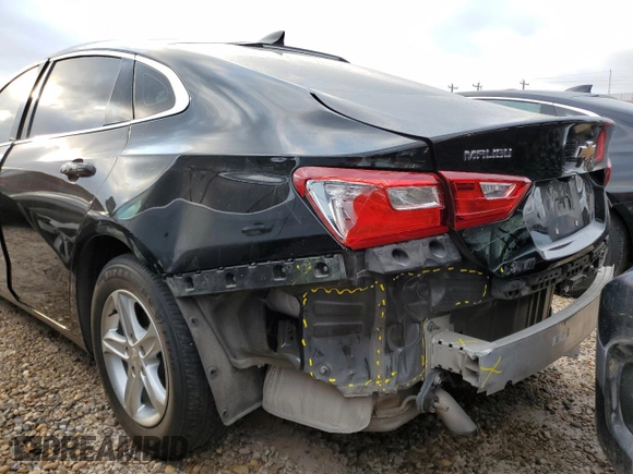 2023 Chevrolet Malibu LS with VIN 1G1ZB5ST7PF115247, listed as a Copart auction lot 54697005 with 48,008 mi miles and Clean Title. Bid and sale history available at DreamBid. Image 6.