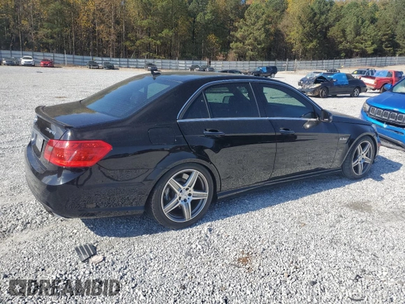 2010 Mercedes-Benz E 63 AMG with VIN WDDHF7HB8AA120470, listed as a Copart auction lot 80325944 with 125,503 mi miles and Salvage title. Bid and sale history available at DreamBid. Image 3.
