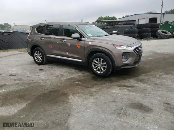 2020 Hyundai Santa Fe SE with VIN 5NMS2CAD3LH215740, listed as a Copart auction lot 50460975 with 81,731 mi miles and Salvage Title. Bid and sale history available at carsss.com. Image 11.