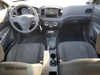 2008 Hyundai Accent Man L with VIN KMHCN35C68U092394, listed as a Copart auction lot 76981624 with 157,154 mi miles and Clean Title. Bid and sale history available at carsss.com. Image 8.