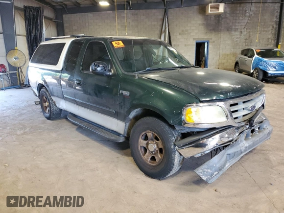 2002 Ford F-150 XL z VIN 1FTRX172X2NA10475, wystawiony jako Copart lot #61645655 z przebiegiem Nie podano mil oraz Szkoda całkowita • Salvage title. Historia ofert i sprzedaży dostępna na DreamBid. Obrazek 4.