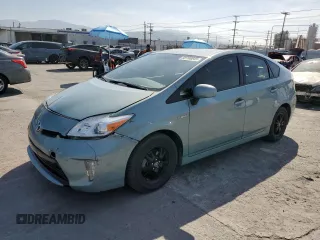 2015 Toyota Prius Four with VIN JTDKN3DU4F1975239, listed as a Copart auction lot 52780045 with 36,833 mi miles and Salvage Title. Bid and sale history available at carsss.com. Image 1.