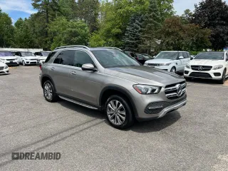 2020 Mercedes-Benz GLE 350 z VIN 4JGFB4KB5LA065754, wystawiony jako Copart lot #63712235 z przebiegiem 121 624 mil mil oraz Czysty tytuł • Clean title. Historia ofert i sprzedaży dostępna na DreamBid. Obrazek 1.