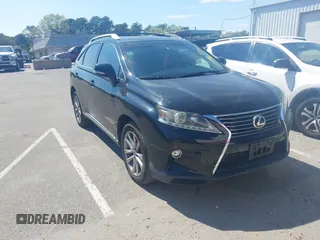 2015 Lexus RX 350 with VIN 2T2ZK1BA4FC167596, listed as a IAAI auction lot 42234362 with 122,344 mi miles and . Bid and sale history available at carsss.com. Image 1.