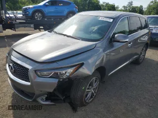 2019 Infiniti QX60 Pure with VIN 5N1DL0MM6KC562021, listed as a Copart auction lot 63622235 with 52,556 mi miles and Clean title. Bid and sale history available at DreamBid. Image 1.