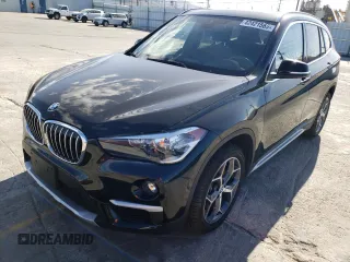 2019 BMW X1 sDrive28i with VIN WBXHU7C52K3H45282, listed as a Copart auction lot 42421563 with 8,057 mi miles. Bid and sale history available at carsss.com. Image 1.