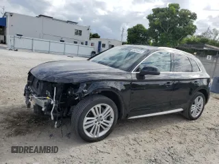 2018 Audi Q5 Prestige z VIN WA1CNAFY6J2230868, wystawiony jako Copart lot #55204825 z przebiegiem 24 391 mil mil oraz Szkoda całkowita • Salvage title. Historia ofert i sprzedaży dostępna na DreamBid. Obrazek 1.