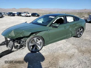 2020 Audi A5 Sportback Premium Plus with VIN WAUCNCF51LA014732, listed as a Copart auction lot 45101783 with 47,636 mi miles. Bid and sale history available at carsss.com. Image 1.