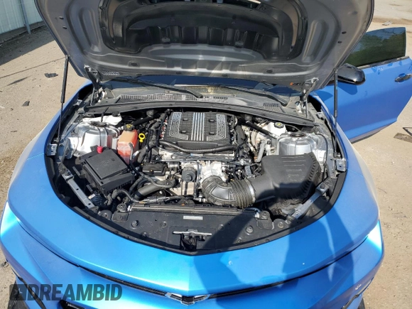 2023 Chevrolet Camaro ZL1 z VIN 1G1FK1R64P0157342, wystawiony jako Copart lot #50989355 z przebiegiem 4114 mil mil oraz Szkody całkowita. Historia ofert i sprzedaży dostępna na DreamBid. Obrazek 11.