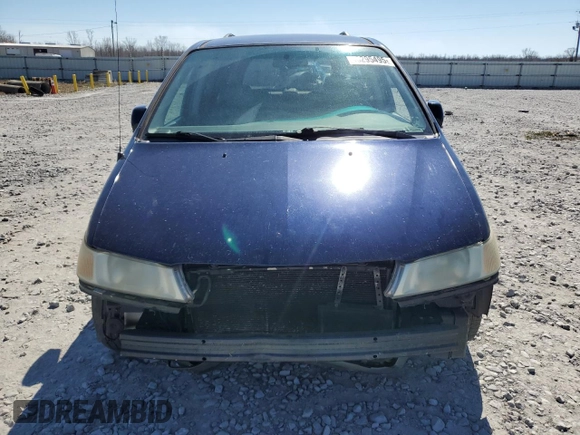 2004 Honda Odyssey EX-L with VIN 5FNRL18964B008117, listed as a Copart auction lot 46295495 with Not Provided miles and Salvage Title. Bid and sale history available at DreamBid. Image 5.