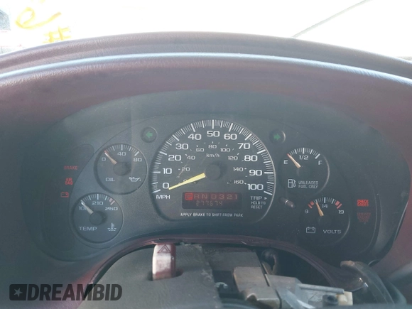 1997 Chevrolet Astro Cargo Van with VIN 1GCDM19WXVB186404, listed as a IAAI auction lot 41634579 with 277,674 mi miles. Bid and sale history available at carsss.com. Image 7.