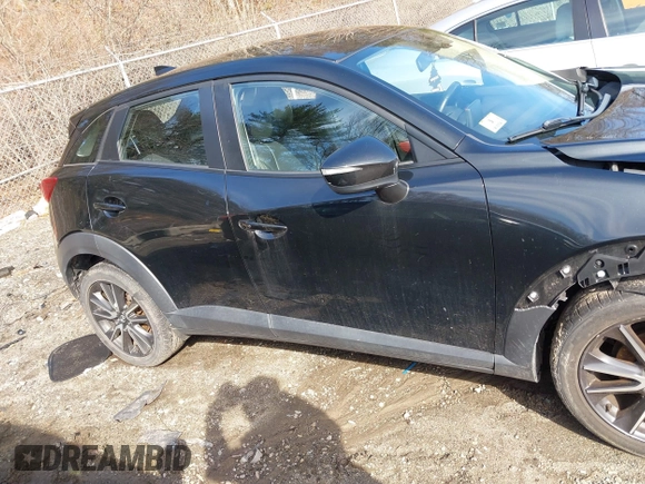 2017 Mazda CX-3 Touring with VIN JM1DKFC70H0171771, listed as a IAAI auction lot 41870395 with 100,472 mi miles. Bid and sale history available at carsss.com. Image 14.