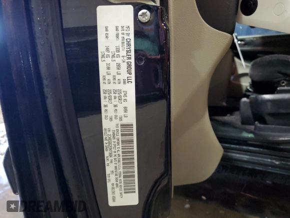 2014 Dodge Grand Caravan SE 30th Anniversary with VIN 2C4RDGBG2ER473684, listed as a Copart auction lot 49076835 with 146,677 mi miles and Clean Title. Bid and sale history available at DreamBid. Image 14.