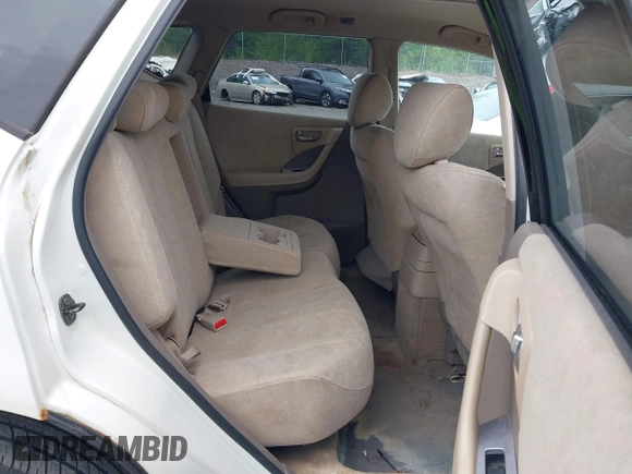 2006 Nissan Murano SL z VIN JN8AZ08W16W530815, wystawiony jako IAAI lot #42275429 z przebiegiem 134 000 mil mil oraz . Historia ofert i sprzedaży dostępna na DreamBid. Obrazek 8.