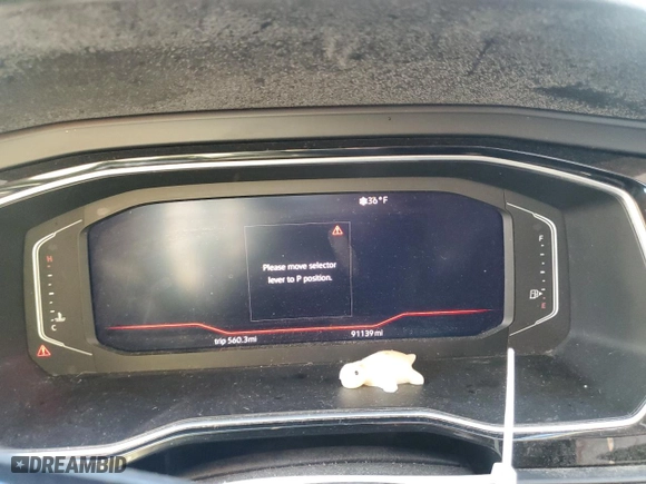 2019 Volkswagen Jetta SEL with VIN 3VWE57BU9KM004691, listed as a Copart auction lot 82439594 with 91,139 mi miles and Salvage Title. Bid and sale history available at carsss.com. Image 9.