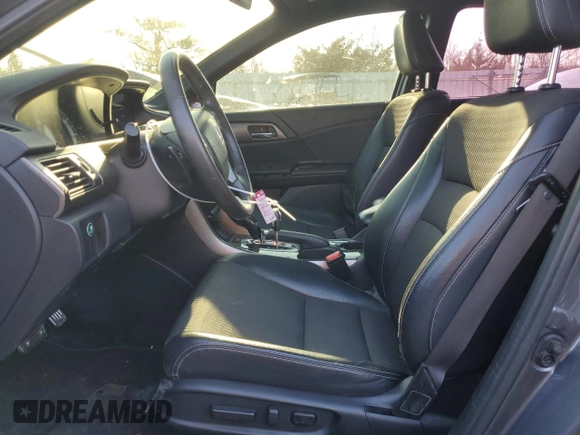 2016 Honda Accord Sport with VIN 1HGCR2F57GA075558, listed as a Copart auction lot 47458875 with 123,850 mi miles and Salvage title. Bid and sale history available at DreamBid. Image 7.
