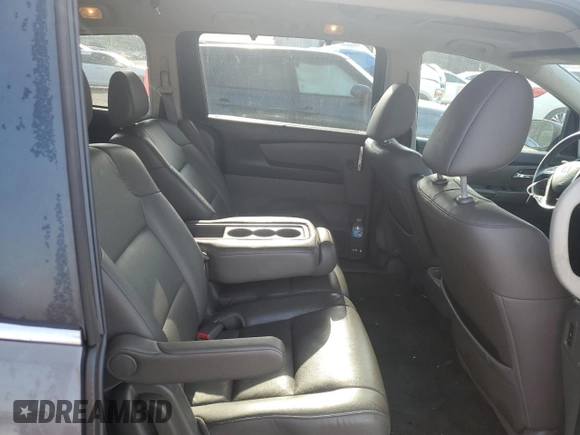 2014 Honda Odyssey EX-L with VIN 5FNRL5H62EB134666, listed as a Copart auction lot 54131675 with 95,919 mi miles and Salvage Title. Bid and sale history available at carsss.com. Image 11.