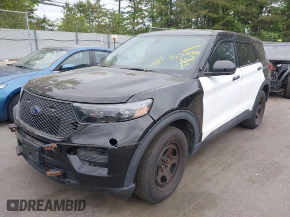 2021 Ford Police Interceptor Utility z VIN 1FM5K8AB7MGA43175, wystawiony jako IAAI lot #42322326 z przebiegiem Nie podano mil oraz . Historia ofert i sprzedaży dostępna na DreamBid. Obrazek 18.