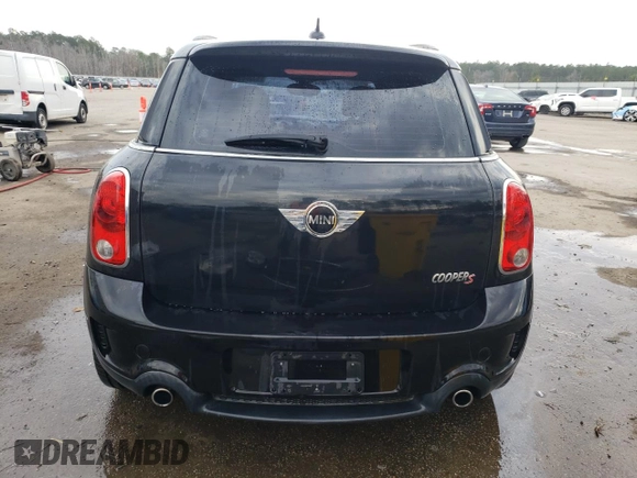 2012 MINI Countryman S with VIN WMWZC5C53CWM11801, listed as a Copart auction lot 43508965 with 101,751 mi miles and Salvage Title. Bid and sale history available at DreamBid. Image 6.
