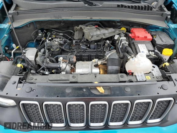 2022 Jeep Renegade Latitude with VIN ZACNJDB14NPN73109, listed as a Copart auction lot 55473465 with 17,022 mi miles and Salvage title. Bid and sale history available at DreamBid. Image 11.