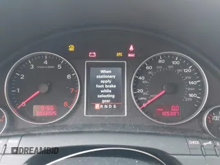 2005 Audi A4 2.0T with VIN WAUDF68E85A471170, listed as a IAAI auction lot 41721089 with 105,307 mi miles. Bid and sale history available at carsss.com. Image 7.