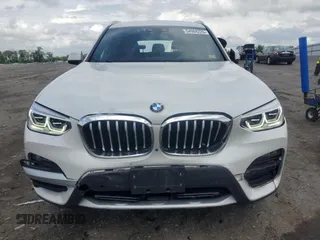 2020 BMW X3 xDrive30i with VIN 5UXTY5C08LLT32459, listed as a Copart auction lot 54904225 with 27,918 mi miles and Salvage Title. Bid and sale history available at DreamBid. Image 5.