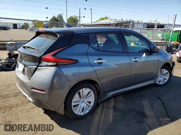 2025 Nissan LEAF S with VIN 1N4AZ1BV6SC557902, listed as a Copart auction lot 72631564 with 1,157 mi miles and Salvage Title. Bid and sale history available at carsss.com. Image 3.