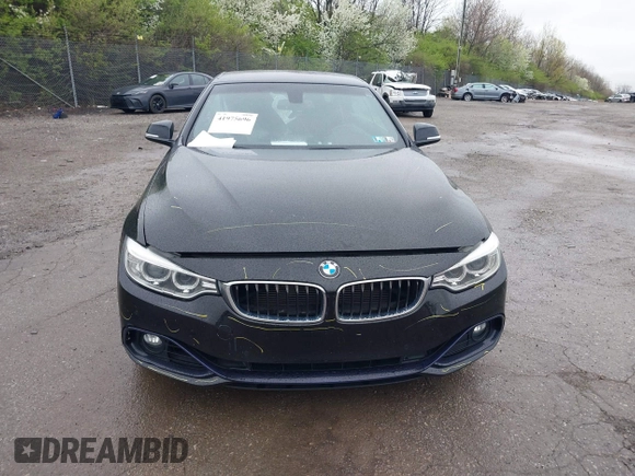 2015 BMW 4 Series 435i with VIN WBA3T3C57FP738517, listed as a IAAI auction lot 41975696 with 61,140 mi miles and . Bid and sale history available at carsss.com. Image 13.