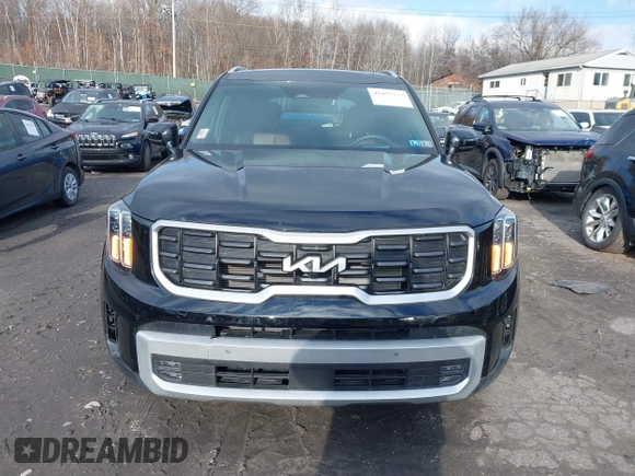 2024 Kia Telluride SX Prestige X-Pro with VIN 5XYP5DGC9RG508532, listed as a IAAI auction lot 41055717 with 4,808 mi miles and . Bid and sale history available at DreamBid. Image 12.