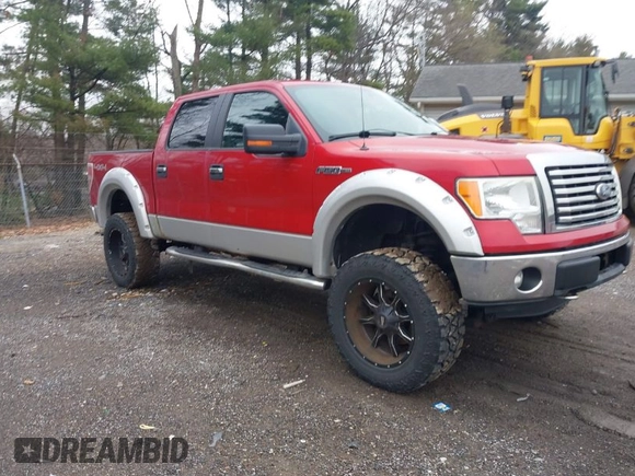 2011 Ford F-150 XL with VIN 1FTFW1EF3BFA37040, listed as a IAAI auction lot 41912678 with 116,869 mi miles. Bid and sale history available at carsss.com. Image 1.