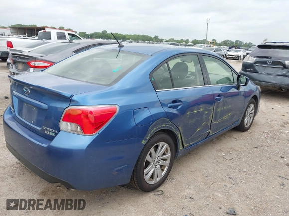 2016 Subaru Impreza Premium с VIN JF1GJAB68GH008562, выставлен на аукционе IAAI как лот 42120330 с пробегом 75 876 миль миль и . История ставок и продаж доступна на DreamBid. Изображение 4.