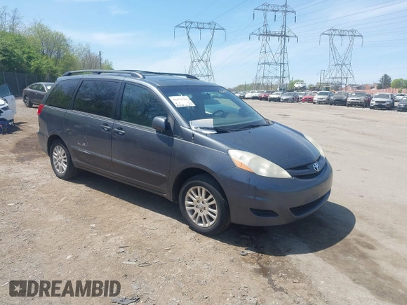 2008 Toyota Sienna XLE with VIN 5TDBK22C38S010150, listed as a IAAI auction lot 42070786 with 185,778 mi miles and . Bid and sale history available at DreamBid. Image 1.