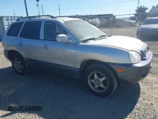 2003 Hyundai Santa Fe GLS with VIN KM8SC73D83U458935, listed as a IAAI auction lot 42853570 with 149,905 mi miles and . Bid and sale history available at DreamBid. Image 1.