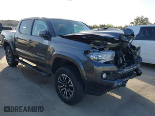 2023 Toyota Tacoma 4WD SR with VIN 3TMCZ5AN7PM587833, listed as a IAAI auction lot 41853887 with 16,532 mi miles. Bid and sale history available at carsss.com. Image 1.