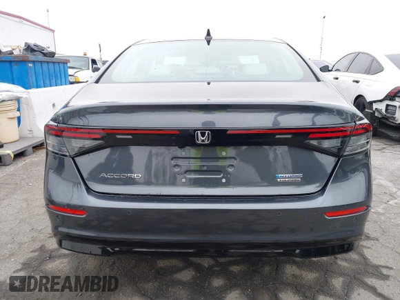 2024 Honda Accord Touring with VIN 1HGCY2F82RA070008, listed as a IAAI auction lot 42027911 with 13,878 mi miles and . Bid and sale history available at DreamBid. Image 16.