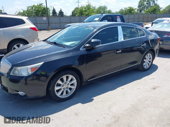 2012 Buick LaCrosse Premium 1 with VIN 1G4GD5ER3CF177310, listed as a IAAI auction lot 42631592 with 155,326 mi miles and . Bid and sale history available at DreamBid. Image 2.