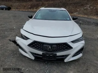 2021 Acura TLX w/A-Spec Package with VIN 19UUB6F58MA010150, listed as a Copart auction lot 87006874 with 37,223 mi miles and Salvage Title. Bid and sale history available at carsss.com. Image 5.