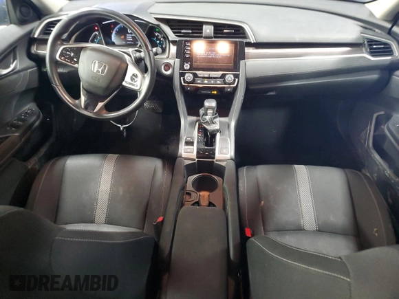 2019 Honda Civic Sedan EX with VIN 19XFC1F31KE017621, listed as a Copart auction lot 50706145 with 99,477 mi miles and Salvage Title. Bid and sale history available at carsss.com. Image 8.