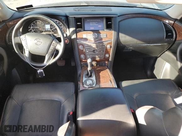 2020 Nissan Armada SL with VIN JN8AY2ND9L9108495, listed as a Copart auction lot 48424105 with 84,392 mi miles and Salvage Title. Bid and sale history available at carsss.com. Image 8.
