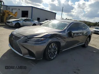 2018 Lexus LS z VIN JTHBYLFF8J5001902, wystawiony jako Copart lot #66069122 z przebiegiem 88 240 mil mil oraz . Historia ofert i sprzedaży dostępna na DreamBid. Obrazek 2.